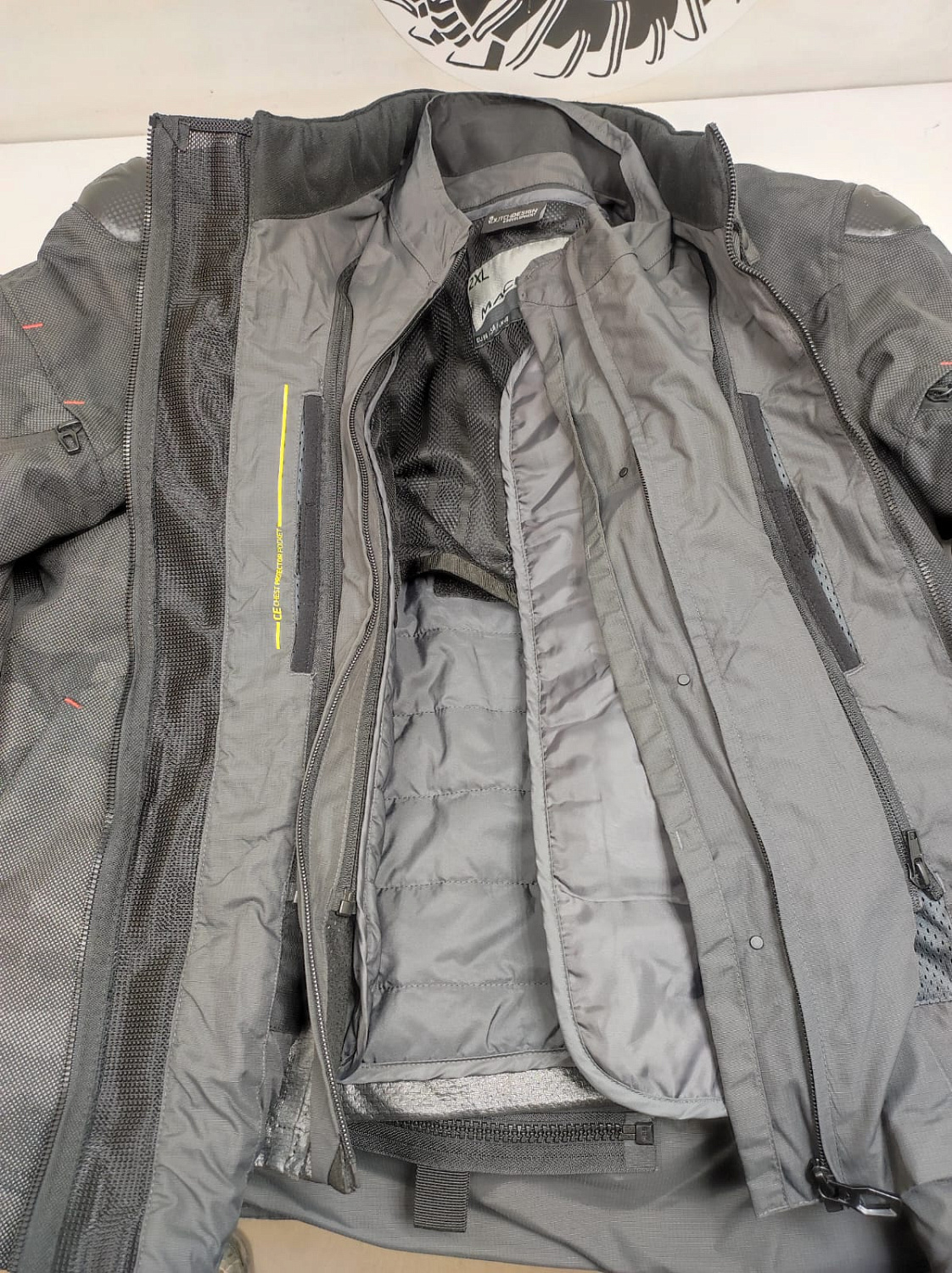 Мото куртка мужская dutch designe бу